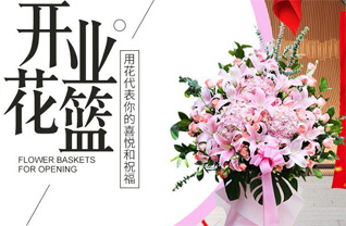 广东广州市番禺区大龙街道傍江西村花篮配送